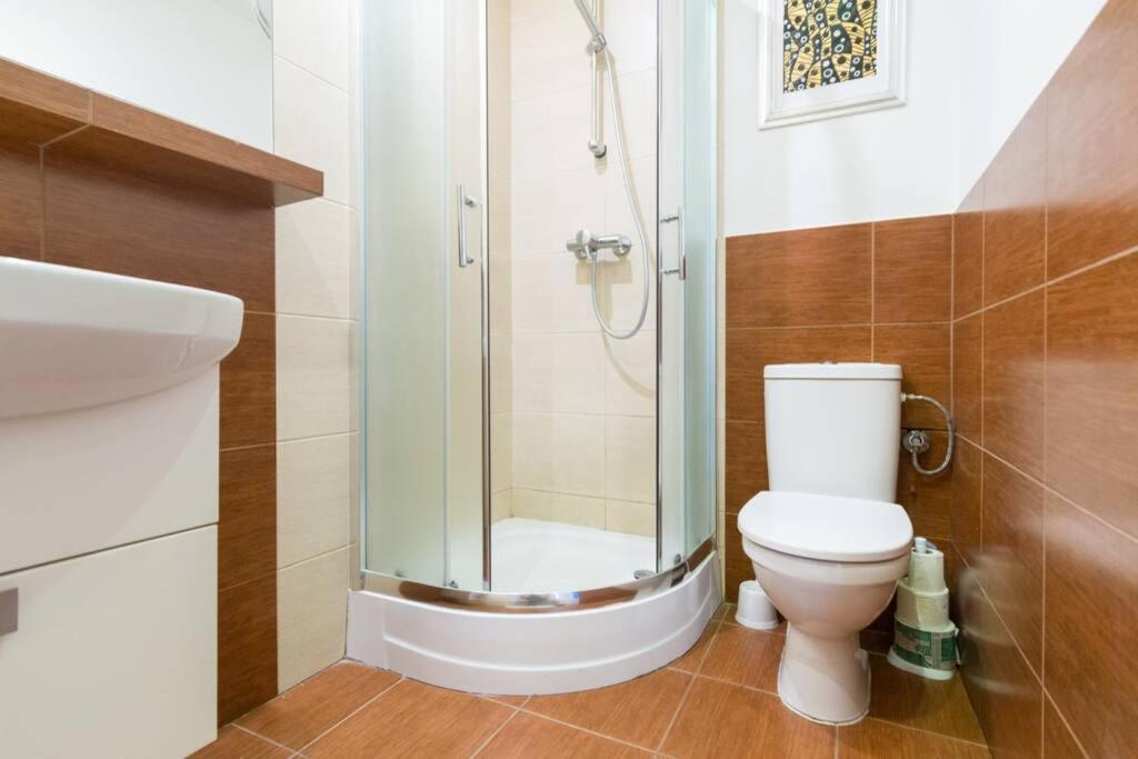 The Quiet Blue Home In The City Center! Cracóvia Exterior foto